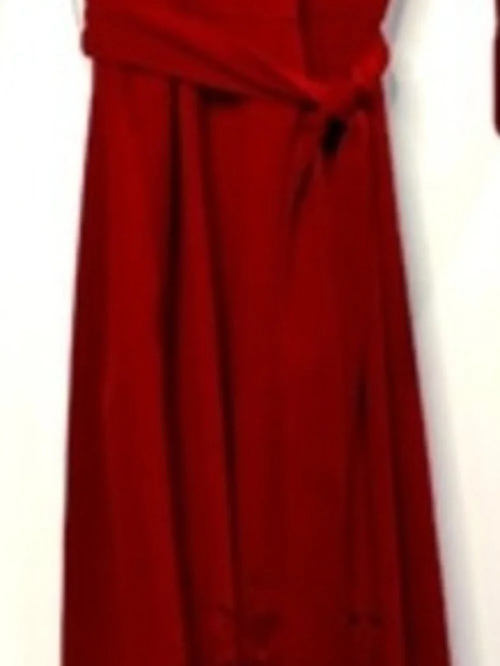 SIMPLY ELEGANT Brand | Women’s Red Dress with Asymmetrical Lengths | Size S